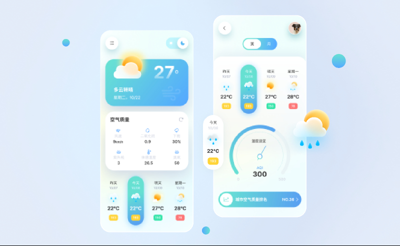 Weather App Design