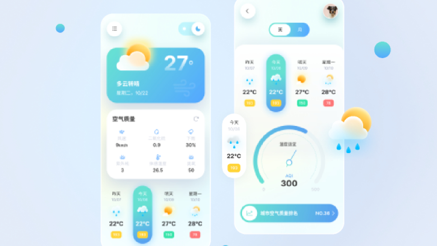 Weather App Design