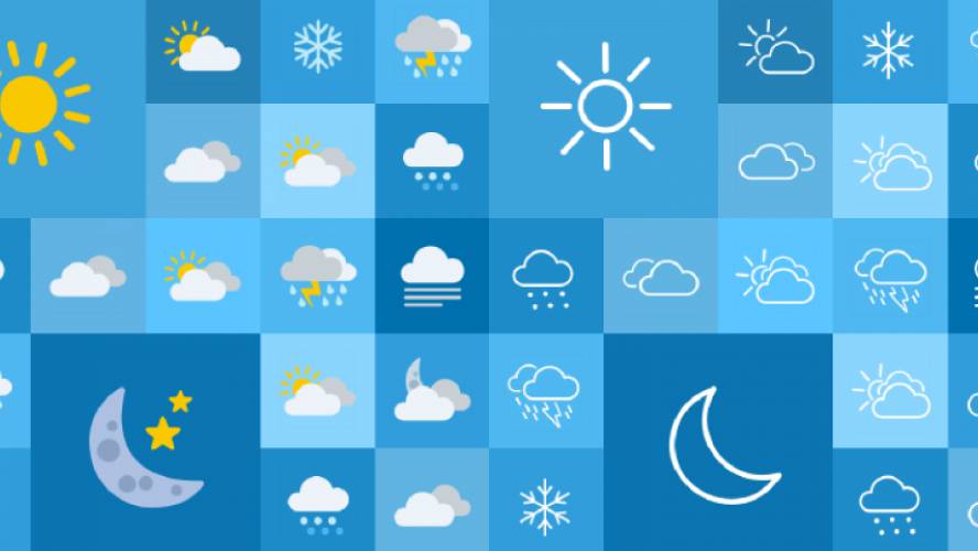 Weather Icons | Flat & Outline figma icon free