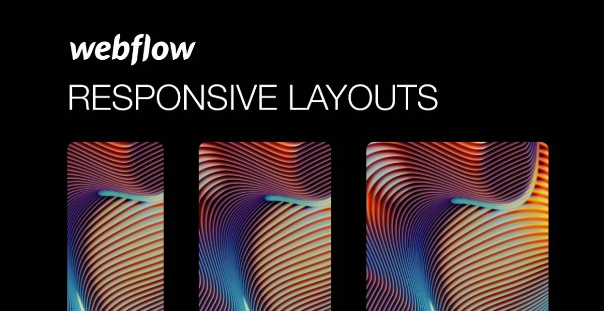 Webflow Responsive Layouts figma free