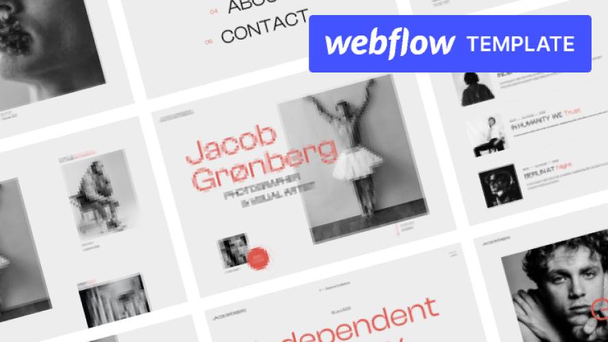 Webflow Template Figma Free Download