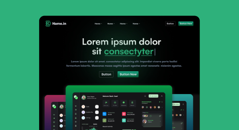 Website UI Sample Figma Free Download