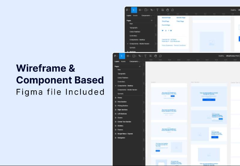 Wireframe Pro V1.0 Figma Ui Kit