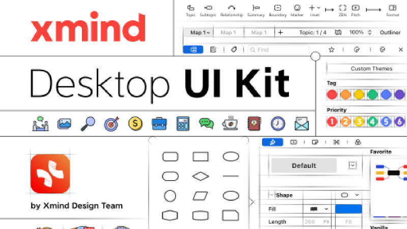 Xmind Desktop UI Kit