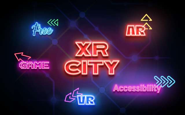 XR City Subway Map figma neon