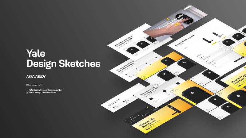 Yale Design Sketches Figma Website Template