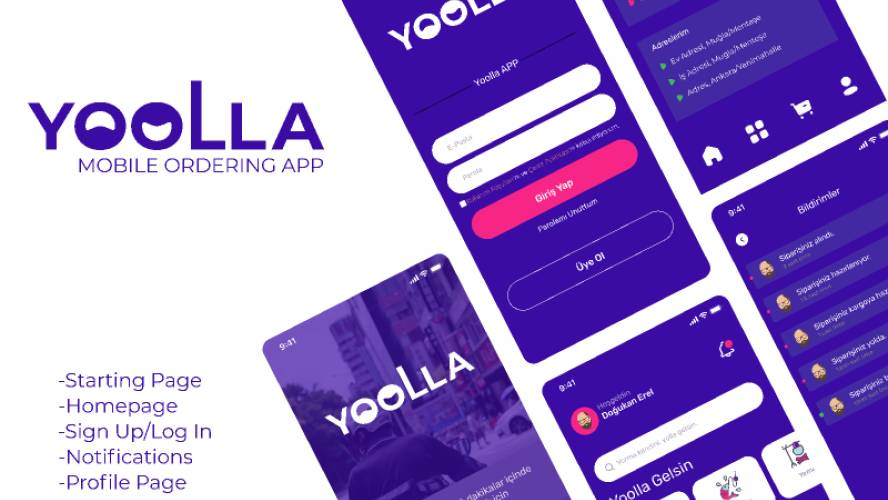 YOOLLA APP (Mobile Ordering App)