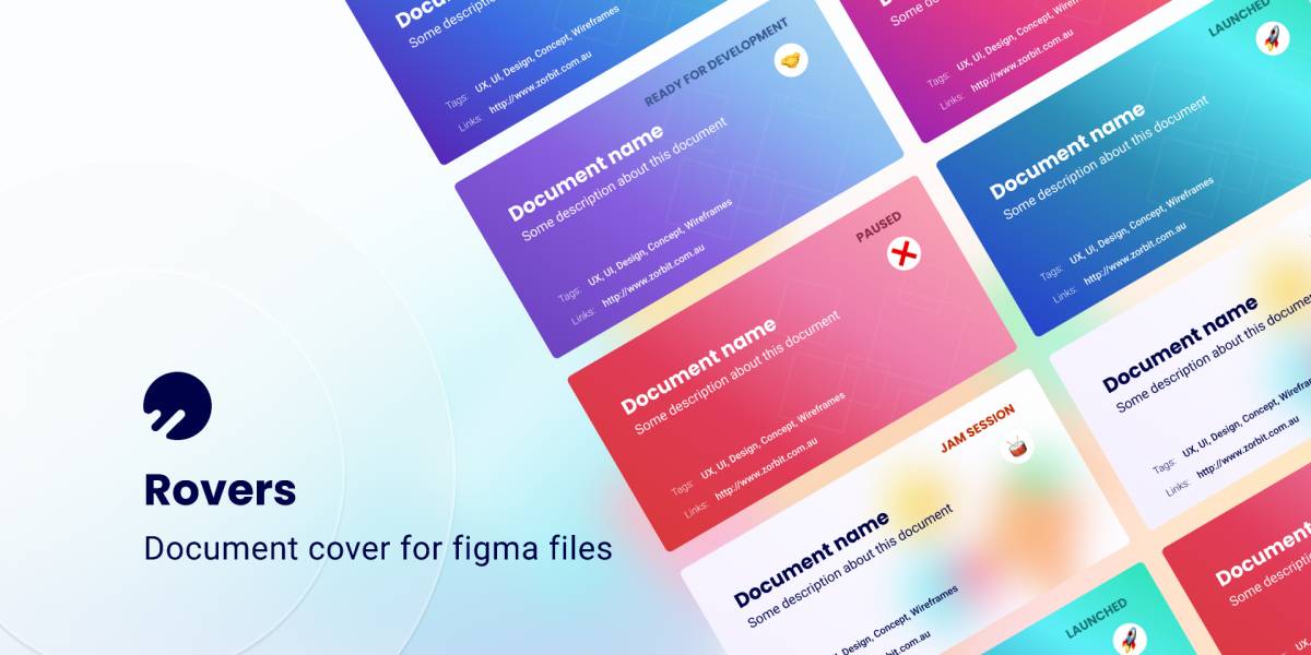 Zorbit Covers Figma Template